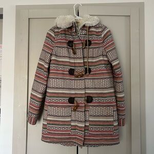 Roxy Cream Faux Fur Jacket